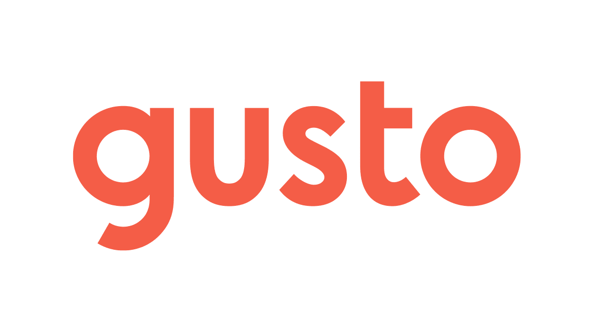 Gusto vs Quickbooks: Gusto logo